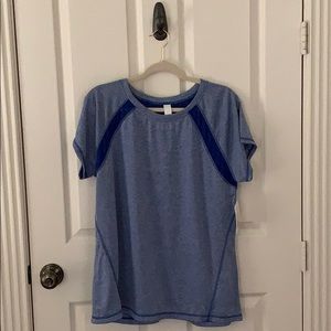 Jockey Sport XXL Blue Workout Top